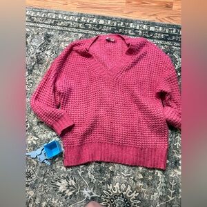 Pink American Eagle Sweater oversized